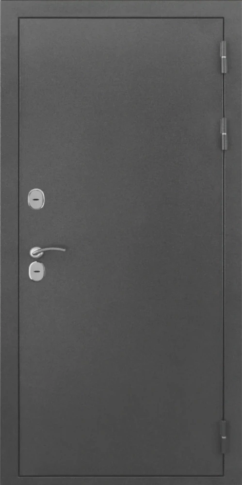 Входная дверь ДвериПРО L-Термо серебро ФЛП-560 МДФ 10мм DPRO198070 внешняя сторона