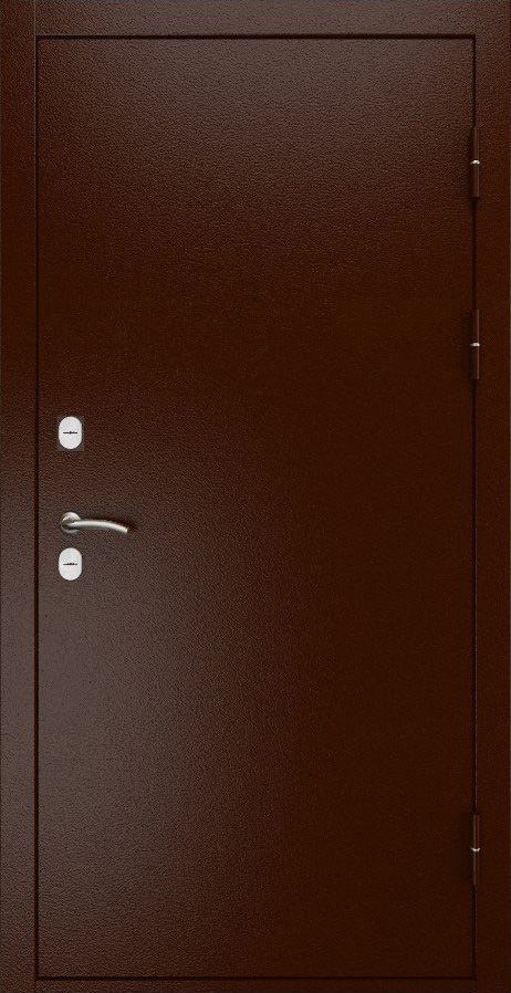 Входная дверь ДвериПРО L Термо СБ-1 (ст. белое, 16мм, капучино) DPRO196903 внешняя сторона