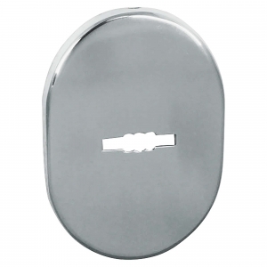 Накладка на сувальдный замок ESC.S.SF/OV.475 (ESC 475) СР хром