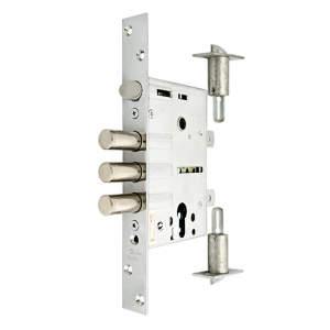 Корпус врезного замка с защёлкой ЗВ-7РМП-006-Хп (противопожарный) /00049/